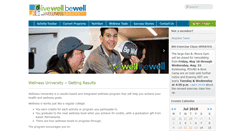 Desktop Screenshot of kpwellnessu.org